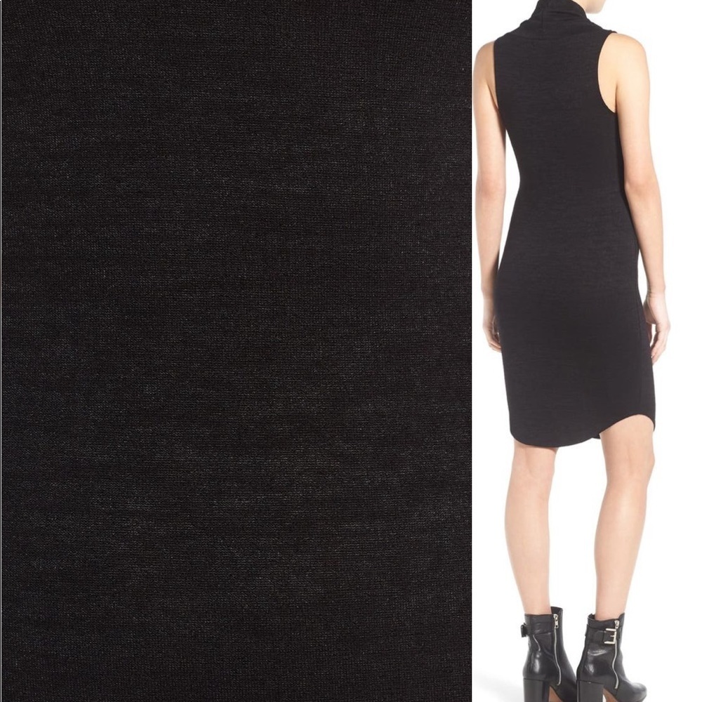 Leith cowl neck black sleeveless dress XS - Picture 2 of 8